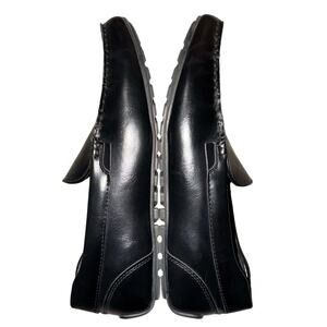 CLUB ROOM LOAFERS MENS 10M BLACK SLIP ON DRESS SHOES COMFORT SOLE